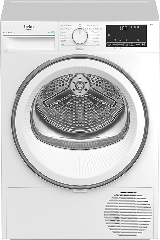 1. Testsieger: Beko B3T41239 Wäschetrockner